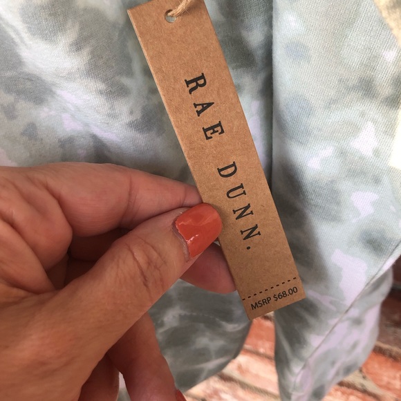 Rae Dunn tie dye "weekend" sweatshirt size L - Picture 4 of 7